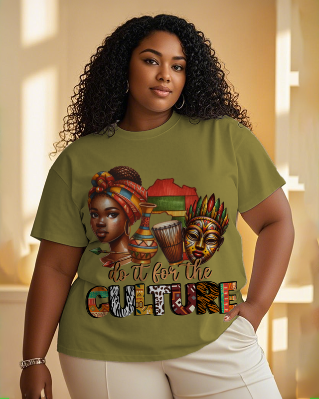 Black girl Women's Plus Size T-shirts