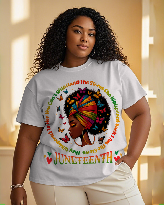 Black girl Women's Plus Size T-shirts