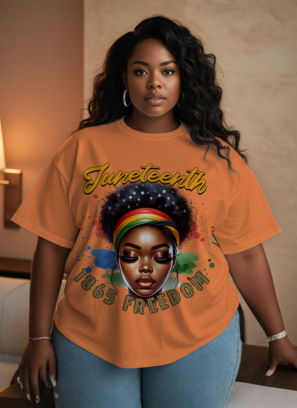 Black girl Women's Plus Size T-shirts