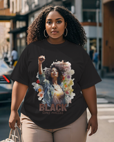Black girl Women's Plus Size T-shirts