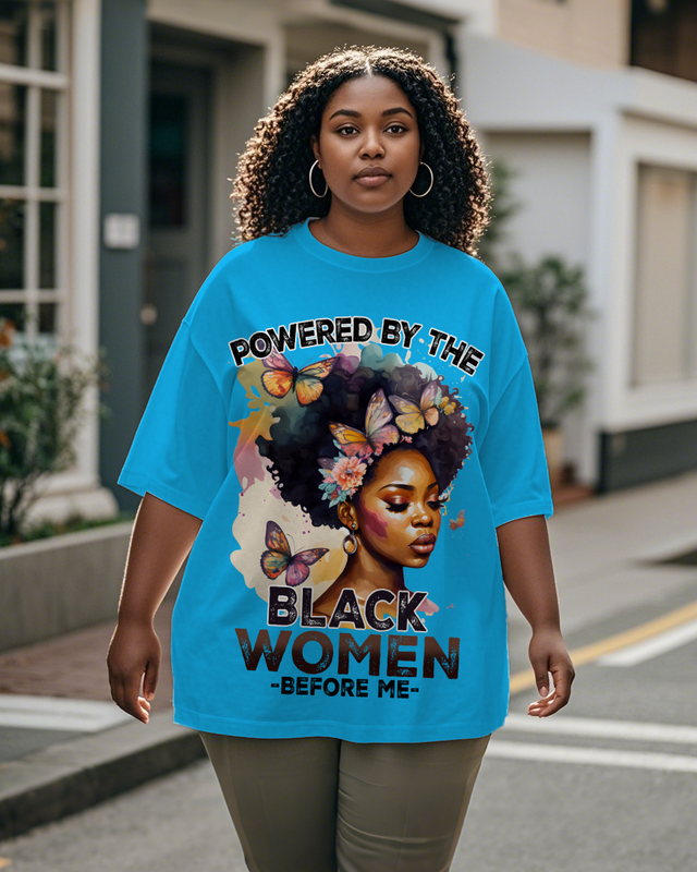 Black girl Women's Plus Size T-shirts