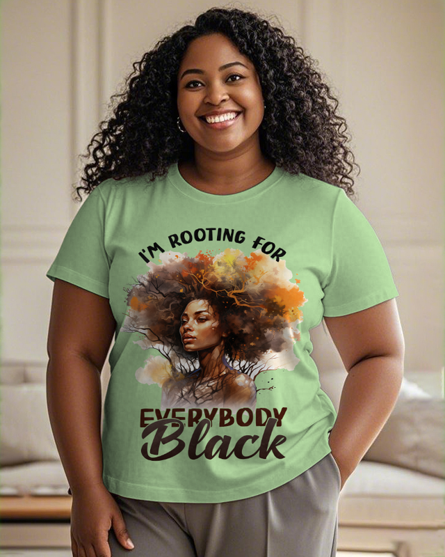 Black girl Women's Plus Size T-shirts