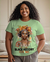 Black girl Women's Plus Size T-shirts