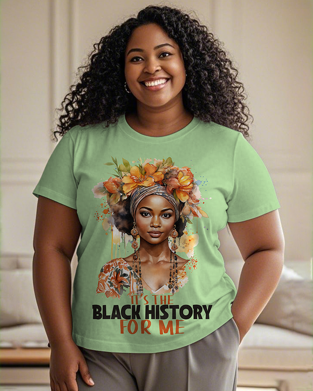 Black girl Women's Plus Size T-shirts