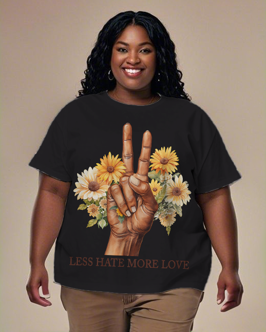 Black girl Women's Plus Size T-shirts