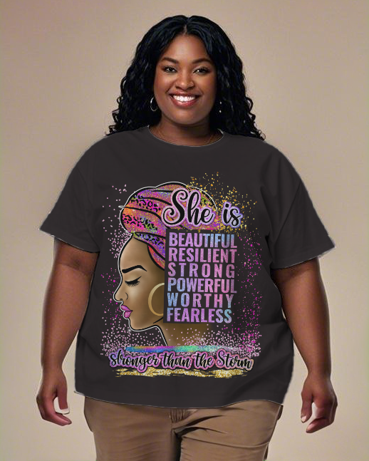 Black girl Women's Plus Size T-shirts
