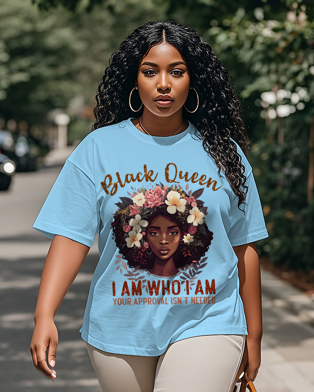 Black girl Women's Plus Size T-shirts