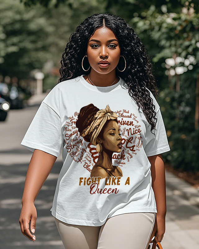 Black girl Women's Plus Size T-shirts