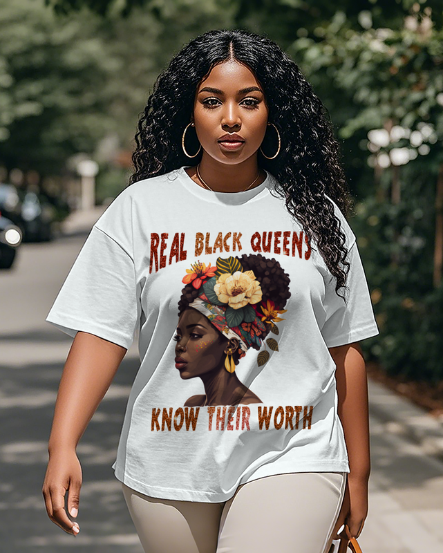 Black girl Women's Plus Size T-shirts