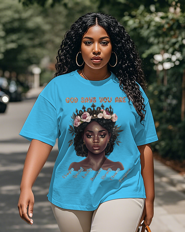 Black girl Women's Plus Size T-shirts
