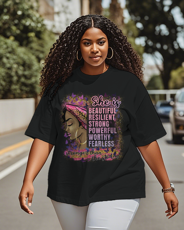 Black girl Women's Plus Size T-shirts