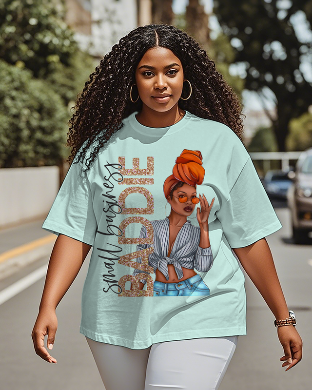 Black girl Women's Plus Size T-shirts