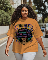 Black girl Women's Plus Size T-shirts