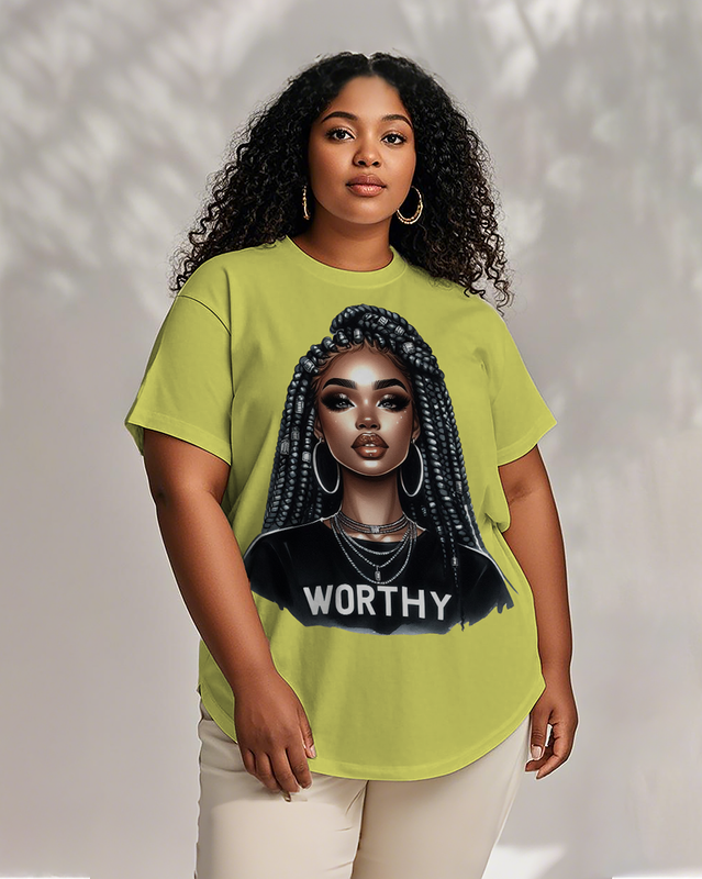 Black girl Women's Plus Size T-shirts