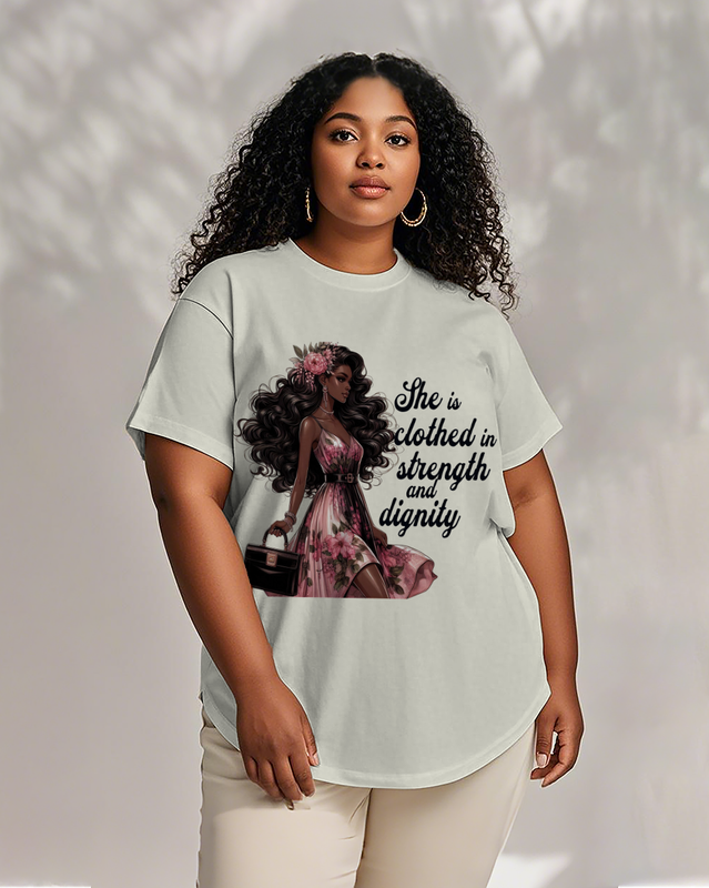 Black girl Women's Plus Size T-shirts