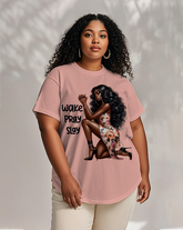 Black girl Women's Plus Size T-shirts