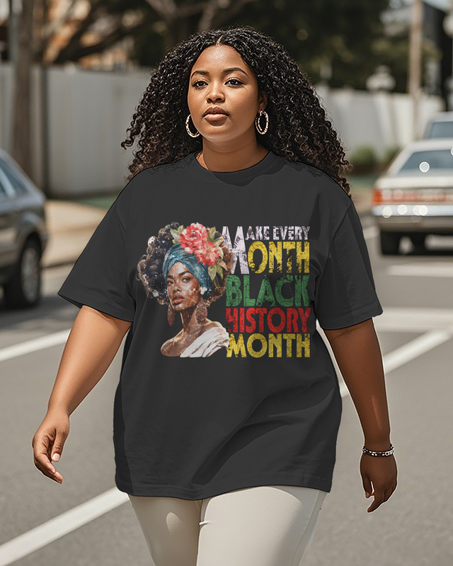 Black girl Women's Plus Size T-shirts