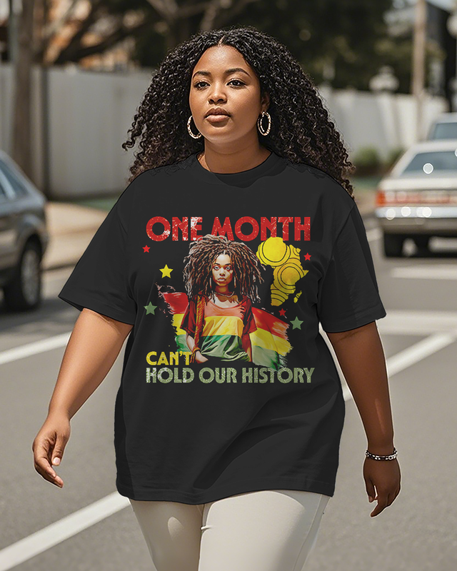 Black girl Women's Plus Size T-shirts