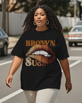 Black girl Women's Plus Size T-shirts