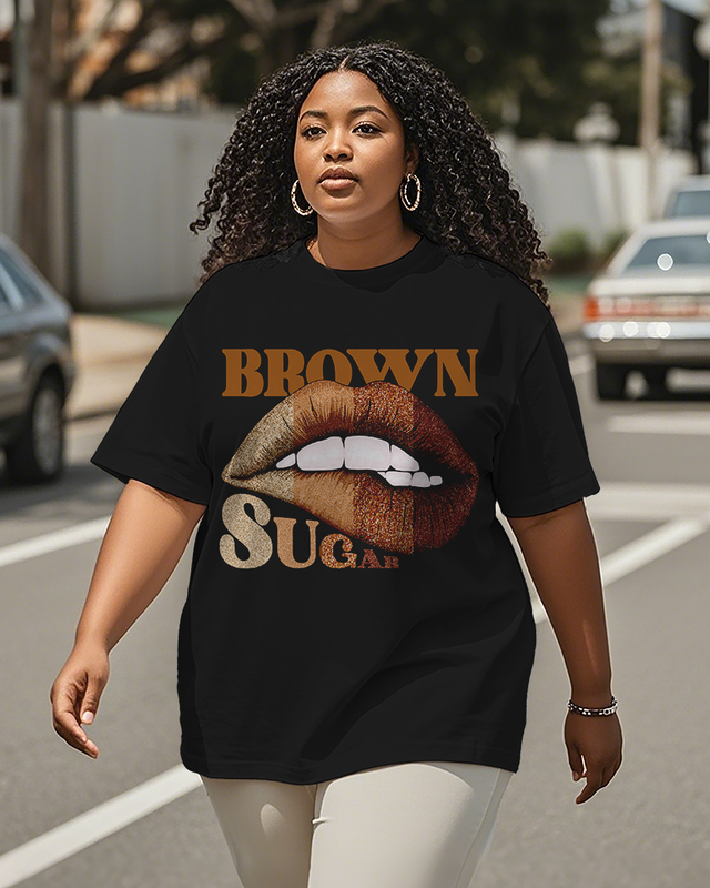 Black girl Women's Plus Size T-shirts