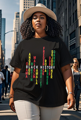 Black history Women's Plus Size T-shirts