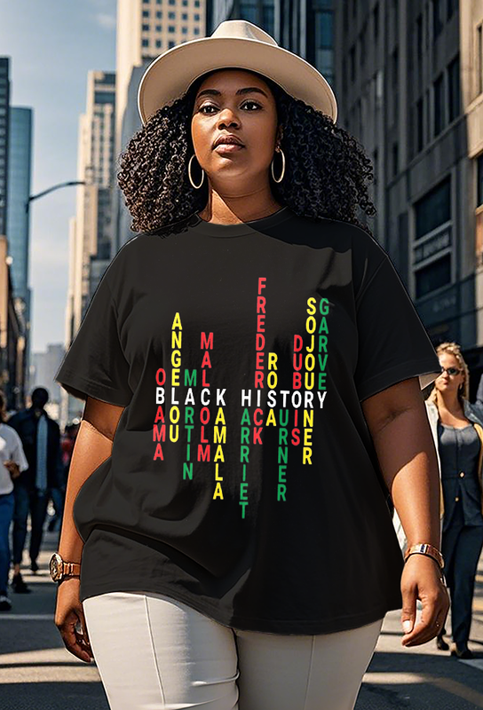 Black history Women's Plus Size T-shirts