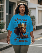 Black queen Women's Plus Size T-shirts