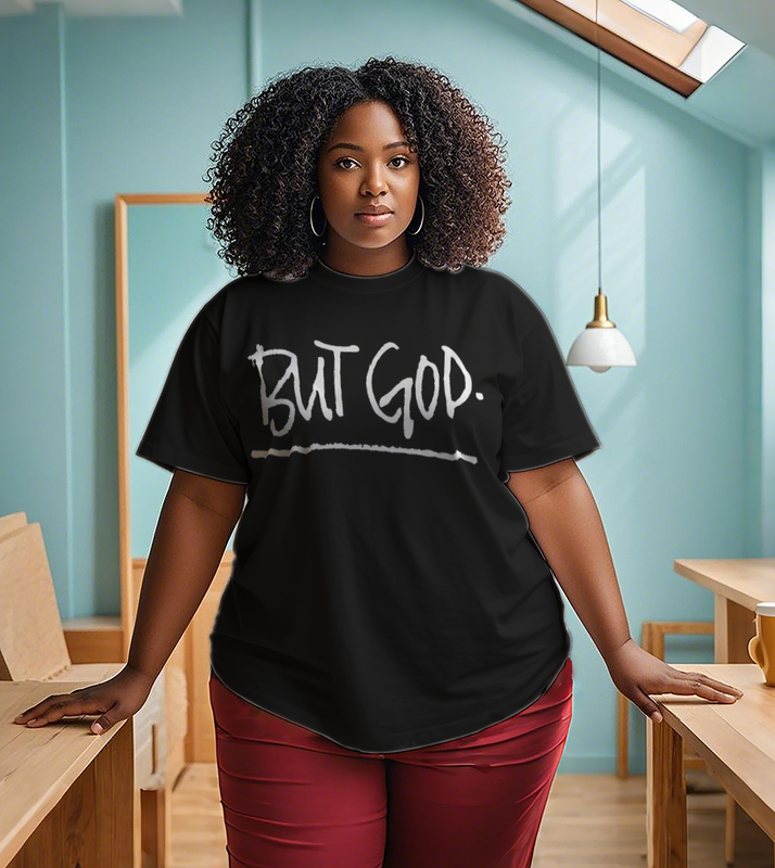But God Women's Plus Size T-shirts
