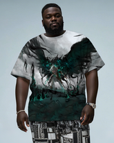 Men's Plus Size Short Sleeve T-Shirt