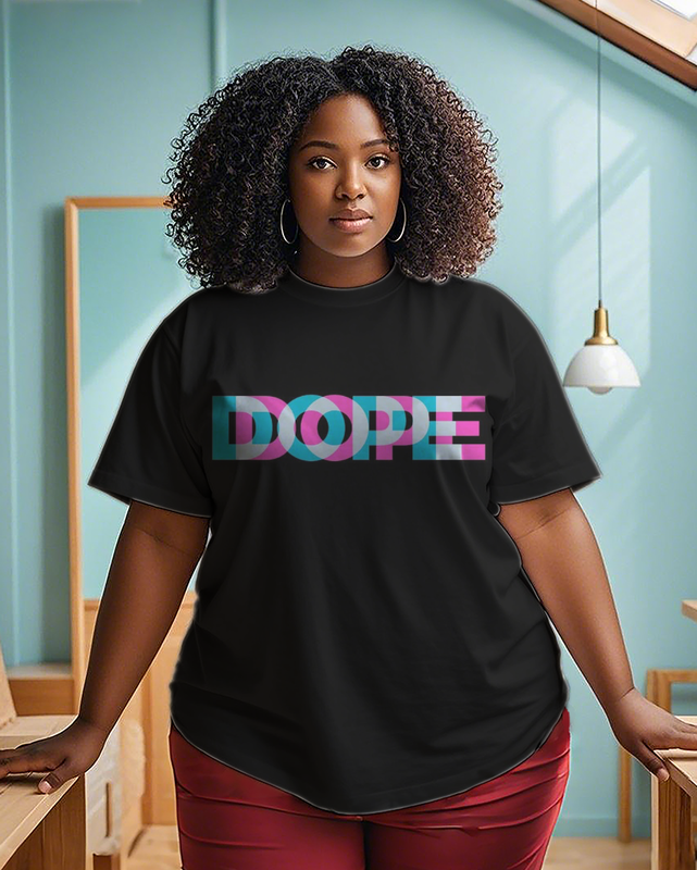 DOPE Women's Plus Size T-shirts