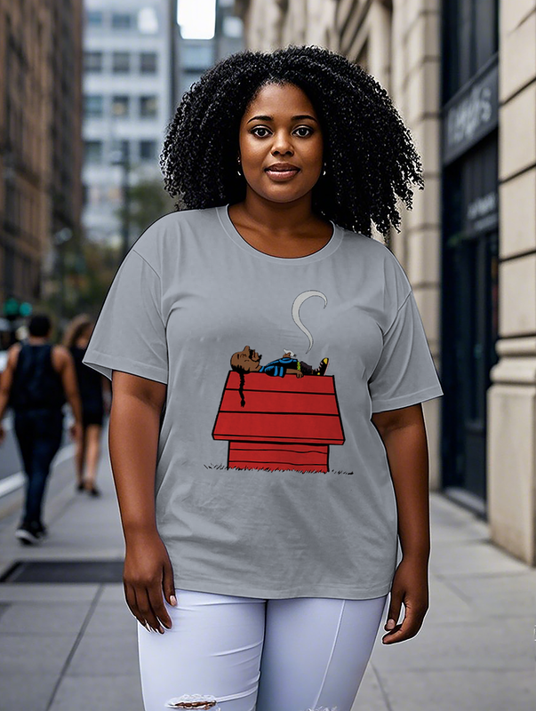 Dogg Women's Plus Size T-shirts