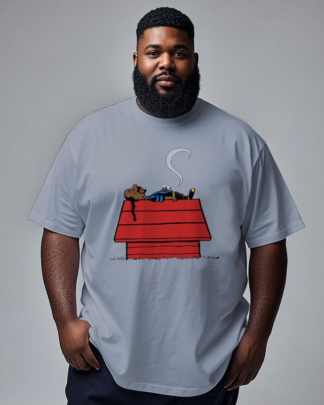 Dogg Men's Plus Size Short Sleeve T-Shirt