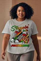 Enter Juneteenth Women's Plus Size T-shirts