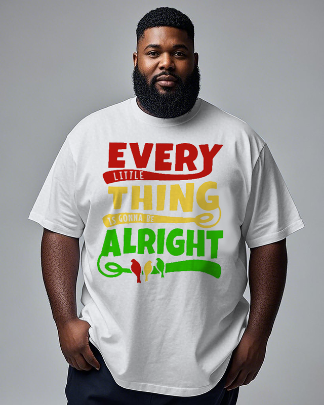 Every Little Thing Men's Plus Size Short Sleeve T-Shirt