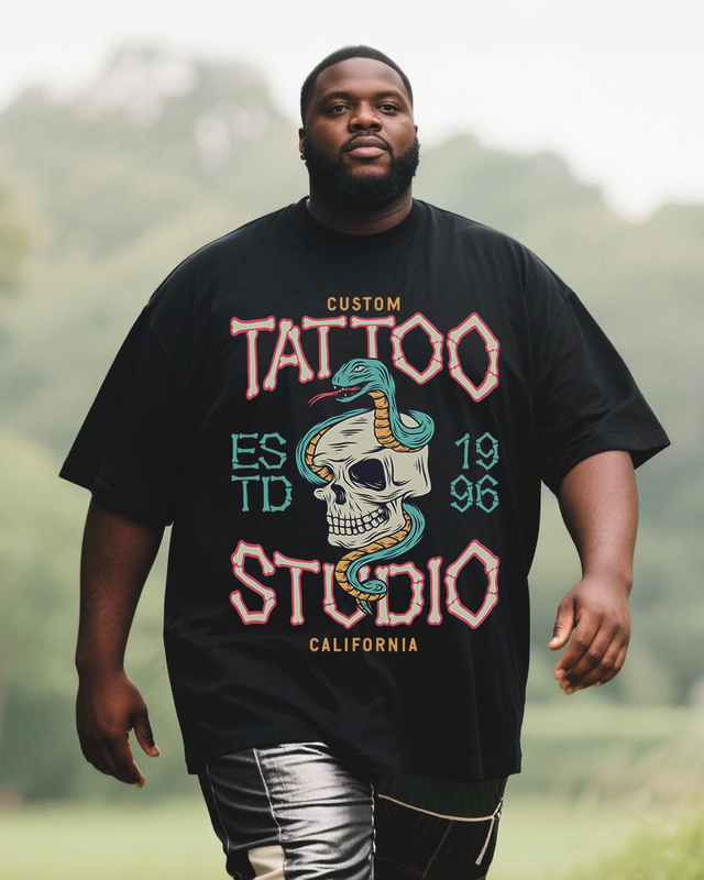 Falange Men's Plus Size Short Sleeve T-Shirt