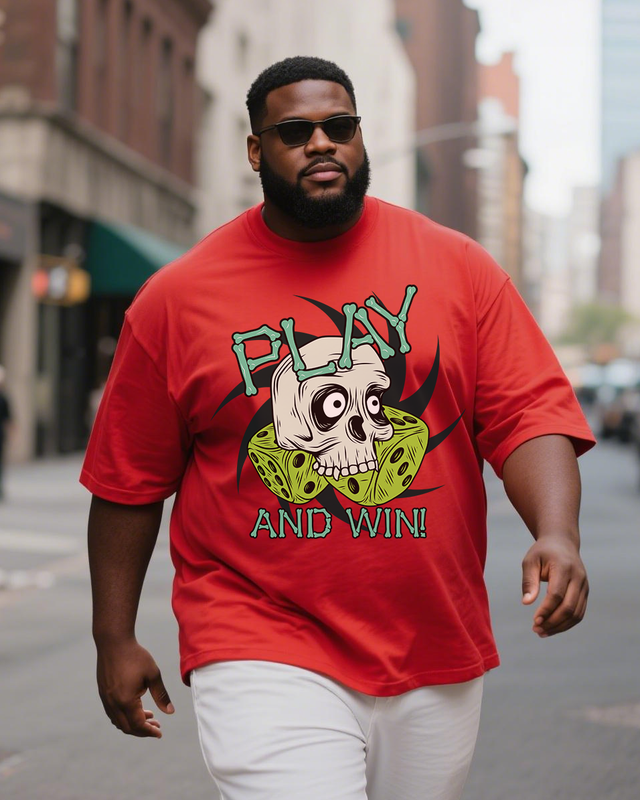 Falange Men's Plus Size Short Sleeve T-Shirt