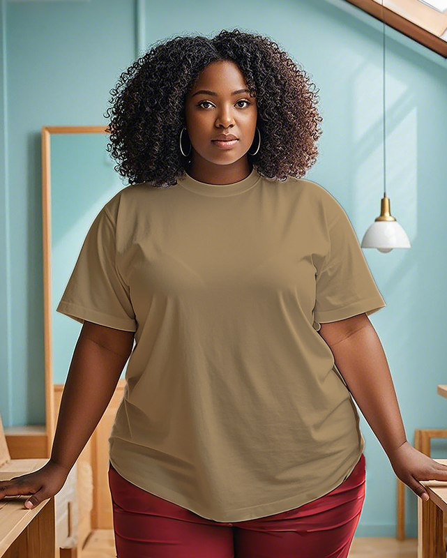 Golden Tears Girl Women's Plus Size T-shirts