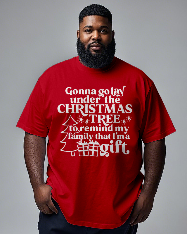 I'm A Gift Men's Plus Size Short Sleeve T-Shirt