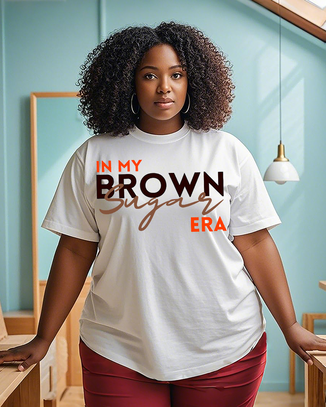 In My Brown Su ger Women's Plus Size T-shirts
