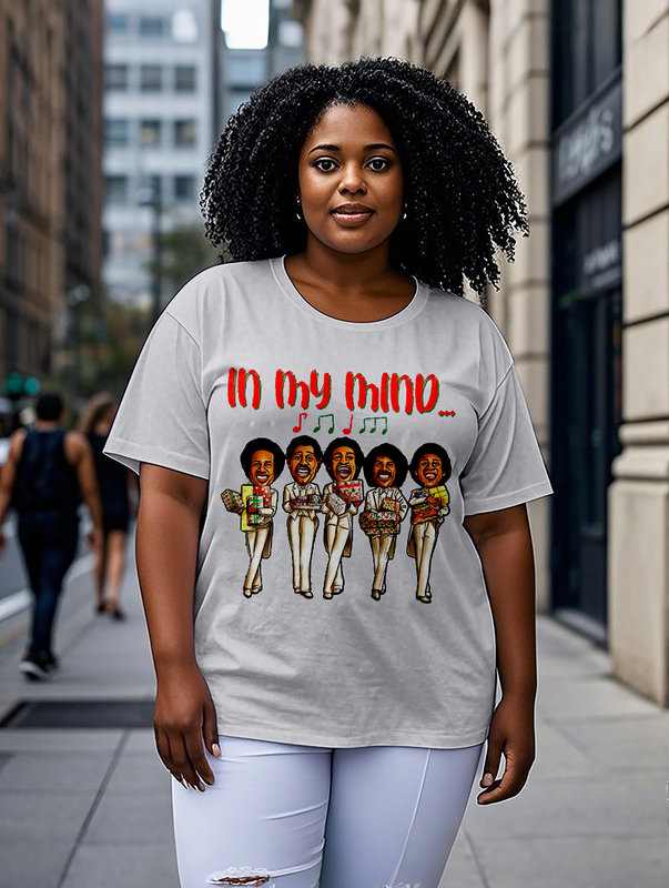 In My Mind Women's Plus Size T-shirts