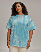 Dyeing Women's Plus Size T-shirts