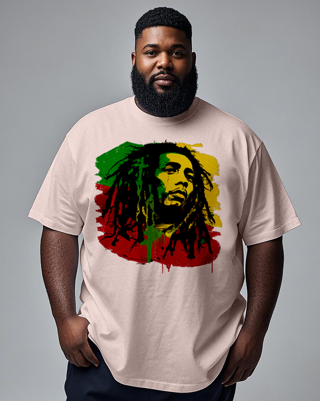 Marley Men's Plus Size Short Sleeve T-Shirt