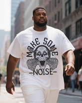 Metal-Core Men's Plus Size Short Sleeve T-Shirt