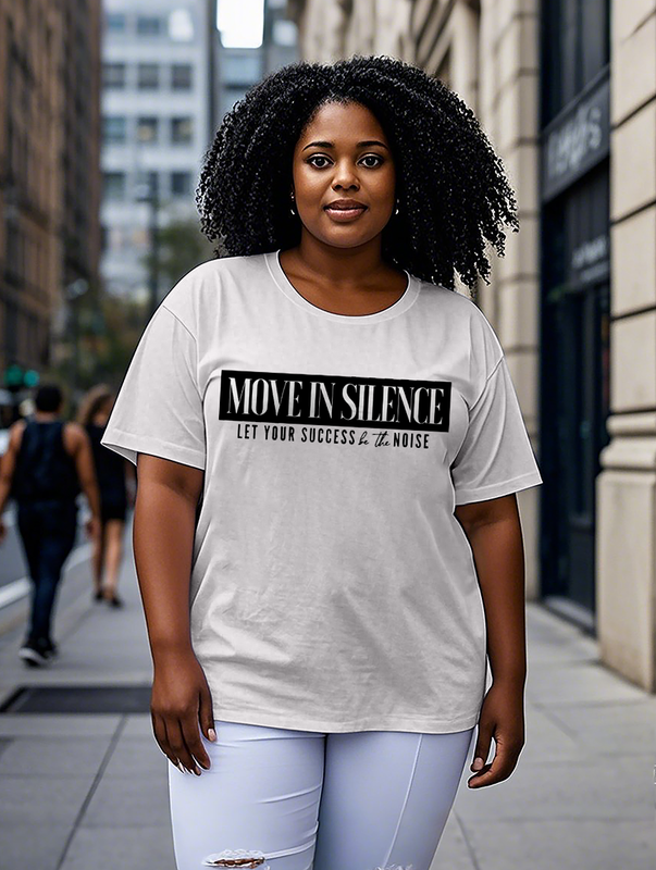 Move In Silence Women's Plus Size T-shirts