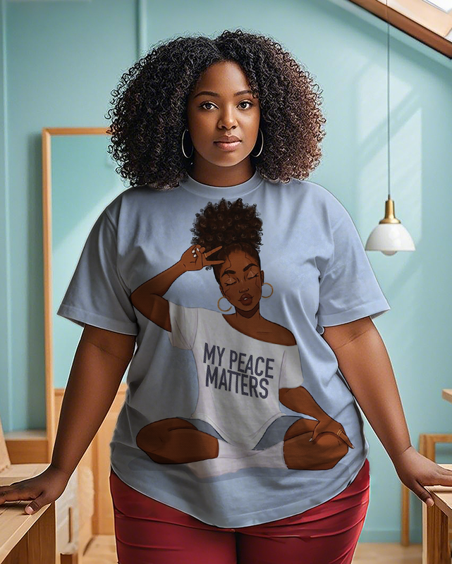 My Peace Matters Women's Plus Size T-shirts