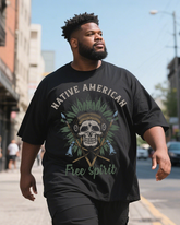 Native-Native Men's Plus Size Short Sleeve T-Shirt