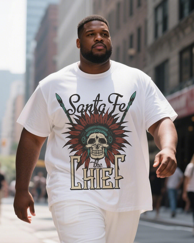 Native-Native Men's Plus Size Short Sleeve T-Shirt