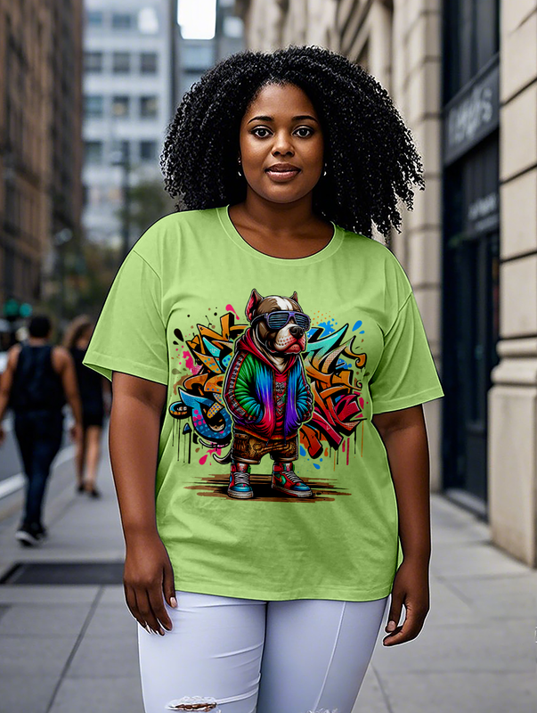 Pitbull Women's Plus Size T-shirts