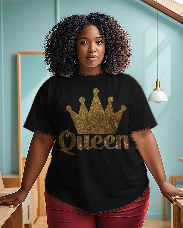 Queen Women's Plus Size T-shirts