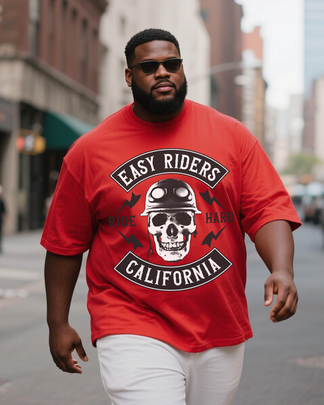 Road-Rage Men's Plus Size Short Sleeve T-Shirt
